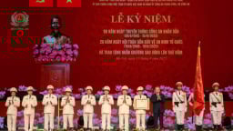 Lãnh đạo Đảng, Nhà nước dự lễ kỷ niệm 80 năm Ngày truyền thống Công an nhân dân và đón nhận Huân chương Sao Vàng lần thứ 5
