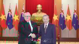 Tổng Bí thư Tô Lâm tiếp Chủ tịch Quốc hội New Zealand Gerry Brownlee