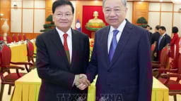 Tổng Bí thư Tô Lâm hội kiến Tổng Bí thư, Chủ tịch nước Lào Thongloun Sisoulith