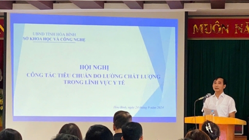 Hòa Bình: Tập huấn về tiêu chuẩn đo lường chất lượng trong lĩnh vực y tế