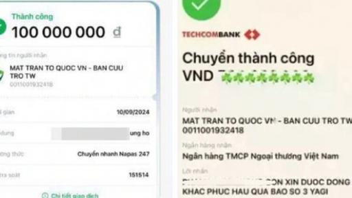 Bộ Công an vào cuộc xử lý hành vi ‘phông bạt’, giả mạo bill chuyển tiền từ thiện