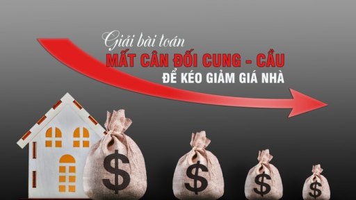 Giải bài toán mất cân đối cung – cầu để kéo giảm giá nhà