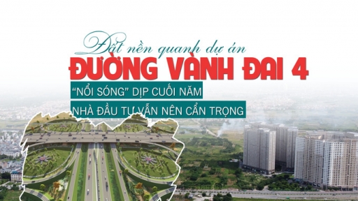 Đất nền quanh dự án đường Vành đai 4: “Nổi sóng” dịp cuối năm, nhà đầu tư vẫn nên cẩn trọng