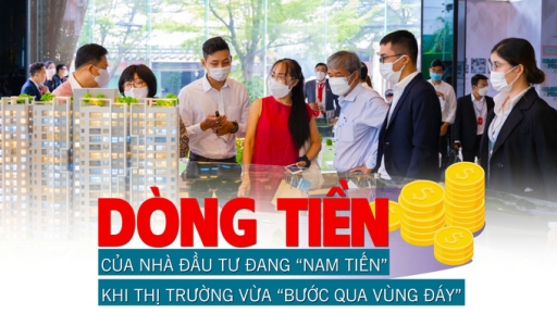 Dòng tiền của nhà đầu tư đang “Nam tiến” khi thị trường vừa “bước qua vùng đáy”?