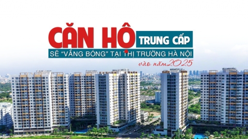 OneHousing: Căn hộ trung cấp sẽ “vắng bóng” tại thị trường Hà Nội vào năm 2025