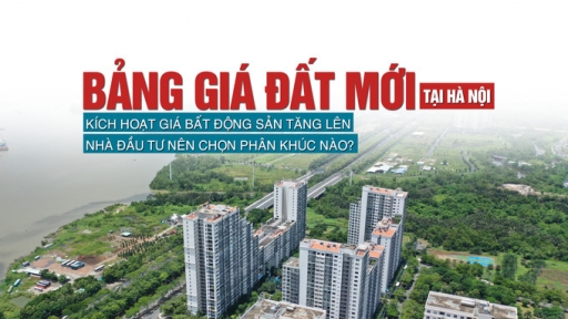 Bảng giá đất mới tại Hà Nội: Kích hoạt mặt bằng giá bất động sản tăng lên, nhà đầu tư nên chọn phân khúc nào?