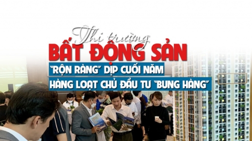 Thị trường bất động sản “rộn ràng” dịp cuối năm, hàng loạt chủ đầu tư “bung hàng”