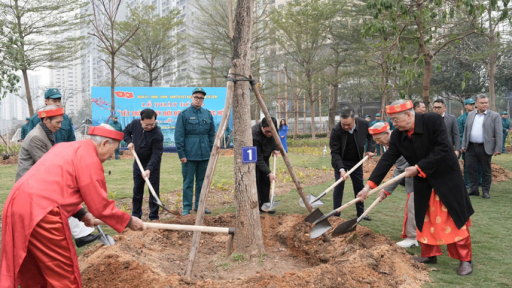 Hà Nội: Quận Nam Từ Liêm tổ chức Lễ phát động “Tết trồng cây đời đời nhớ ơn Bác Hồ”