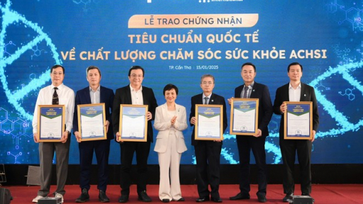 Hệ thống y tế tư nhân đầu tiên tại Việt Nam đạt chứng nhận tiêu chuẩn quốc tế ACHSI