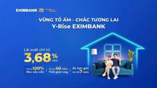 Eximbank tung vốn giá rẻ, sở hữu nhà với lãi suất 3,68%/năm