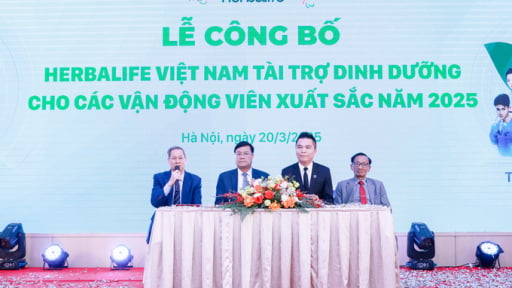 130 VĐV xuất sắc nhận tài trợ dinh dưỡng chất lượng trong năm 2025