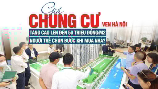 Giá chung cư ven Hà Nội tăng cao lên đến 50 triệu đồng/m2, người trẻ chùn bước khi mua nhà?