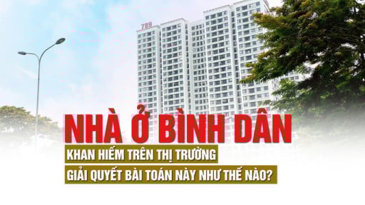 Nhà ở bình dân khan hiếm trên thị trường, giải quyết bài toán này như thế nào?