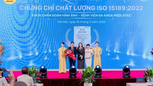 Cơ sở y tế đầu tiên đạt chứng chỉ chất lượng ISO 15189:2022 trong chẩn đoán hình ảnh