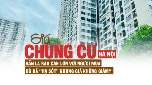 Giá chung cư Hà Nội vẫn là rào cản lớn với người mua, dù đã “hạ sốt” nhưng giá không giảm?