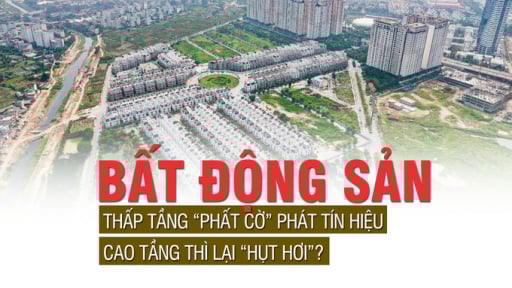 Bất động sản thấp tầng phất cờ phát tín hiệu, cao tầng thì lại “hụt hơi”?