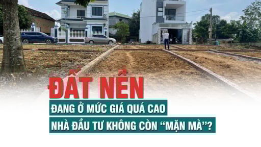 Đất nền đang ở mức giá quá cao, nhà đầu tư không còn mặn mà?