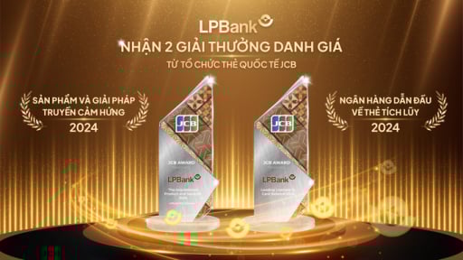 Ngân hàng Lộc Phát (LPBank) nhận cú đúp giải thưởng danh giá từ Tổ chức Thẻ quốc tế JCB