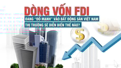 Dòng vốn FDI đang “đổ mạnh” vào bất động sản Việt Nam, thị trường sẽ diễn biến thế nào?