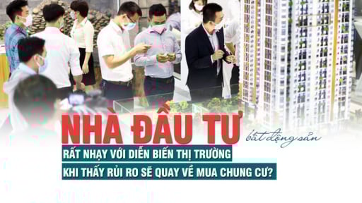 Nhà đầu tư bất động sản rất nhạy với diễn biến thị trường, khi rủi ro sẽ quay về mua chung cư
