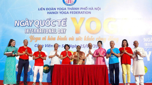Hà Nội hưởng ứng Ngày Quốc tế Yoga năm 2025