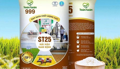Nam Định có thêm 2 sản phẩm gạo đạt chuẩn OCOP cấp Quốc gia