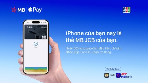 MB mang Apple Pay đến với chủ thẻ JCB tại Việt Nam
