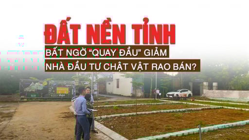 Đất nền tỉnh bất ngờ “quay đầu” giảm, nhà đầu tư chật vật rao bán?