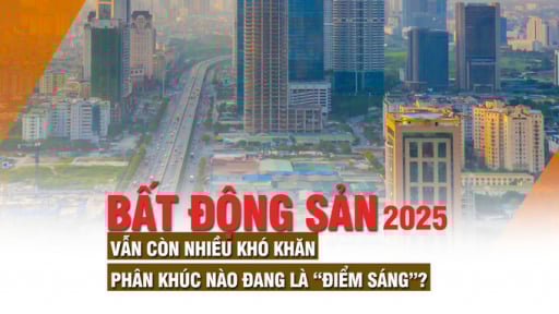 Thị trường bất động sản 2025: Vẫn còn nhiều khó khăn, phân khúc nào đang là “điểm sáng”?