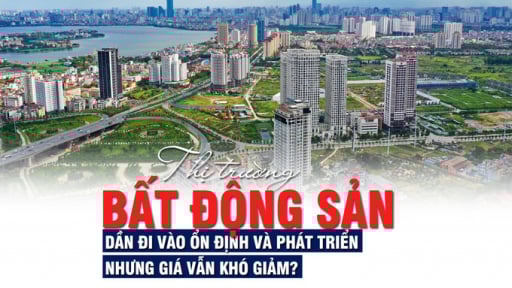Thị trường bất động sản dần đi vào ổn định và phát triển, nhưng giá vẫn khó giảm?