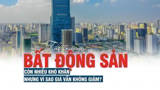 Thị trường bất động sản còn nhiều khó khăn nhưng vì sao giá vẫn không giảm?