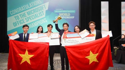Việt Nam lọt top 5 toàn cầu Tin học văn phòng thế giới