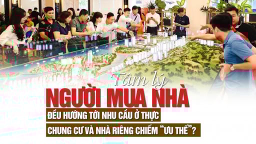 Tâm lý người mua nhà: Đều hướng tới nhu cầu ở thực, chung cư và nhà riêng chiếm “ưu thế”?