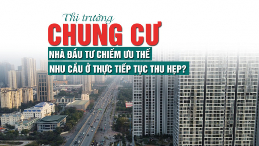 Thị trường chung cư: Nhà đầu tư chiếm ưu thế, nhu cầu ở thực tiếp tục thu hẹp?