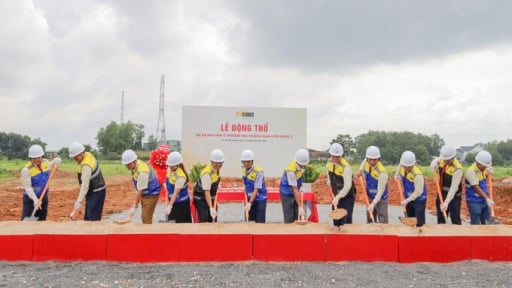 Tập đoàn Bcons động thổ khu nhà ở thương mại Hoàng Nam Uyên Hưng 2