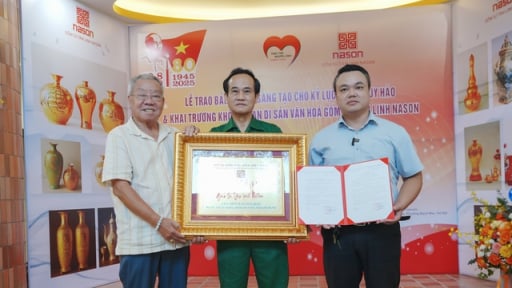 Khai trương không gian văn hóa di sản gốm sứ Nason