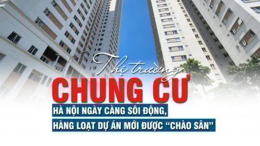 Thị trường chung cư Hà Nội ngày càng sôi động, hàng loạt dự án mới được “chào sân”