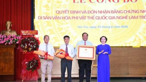 Nghề làm trống ở Tây Ninh là Di sản văn hóa phi vật thể quốc gia