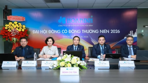 Hòa Bình tổ chức thành công Đại hội đồng cổ đông 2026, khởi sắc với gói thầu gần 1.500 tỷ đồng