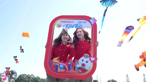 Cùng 30.000 du khách tại Vietjet Redcliffe Kitefest 2024 trải nghiệm một trong những lễ hội thả diều lớn nhất Australia