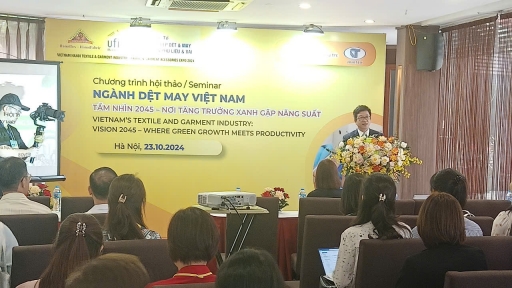 Ngành Dệt May Việt Nam: Tầm nhìn 2045 - Nơi tăng trưởng xanh gặp năng suất