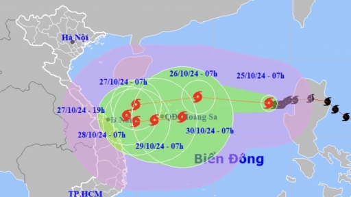 Quảng Nam ra lệnh cấm biển để ứng phó bão Trà Mi