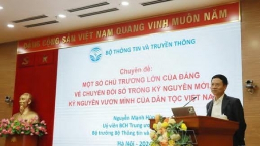 Bộ trưởng Nguyễn Mạnh Hùng: Chuyển đổi số là động lực chính của sự phát triển