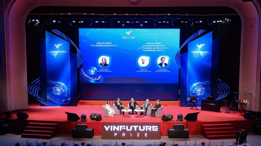 VinFuture tiếp thêm động lực theo đuổi khoa học cho nhà nghiên cứu trẻ