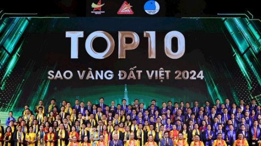 Vinh danh 200 doanh nghiệp 'Sao vàng đất Việt' năm 2024