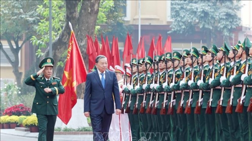 Tổng Bí thư Tô Lâm thăm, làm việc tại Bộ Tư lệnh Bộ đội Biên phòng