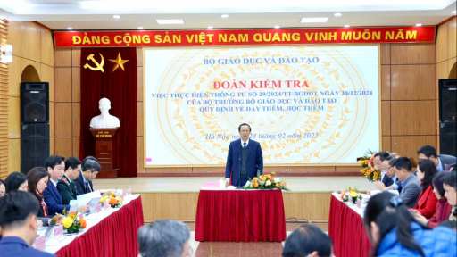 Bộ GD&ĐT kiểm tra việc dạy, học thêm tại Hà Nội