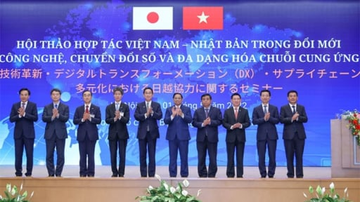 Thúc đẩy hợp tác với các đối tác có trình độ khoa học, công nghệ, chuyển đổi số phát triển