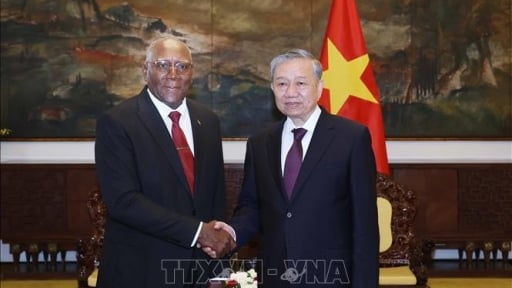 Tổng Bí thư Tô Lâm hội kiến Ủy viên Bộ Chính trị, Phó Chủ tịch nước Cuba