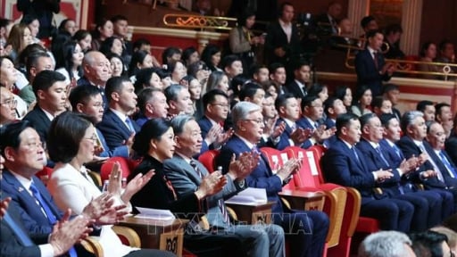 Tổng Bí thư Tô Lâm dự chương trình hòa nhạc hữu nghị Việt Nam - Kazakhstan